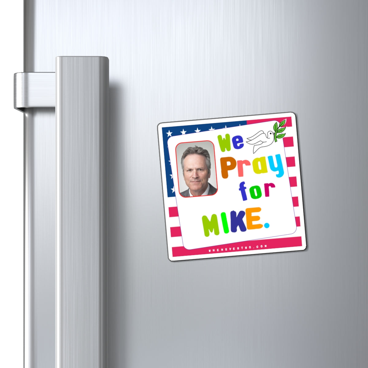 Mike Dunleavy - State Executive Governor Alaska - Noah's Rainbow Magnet - 3'' - [275]