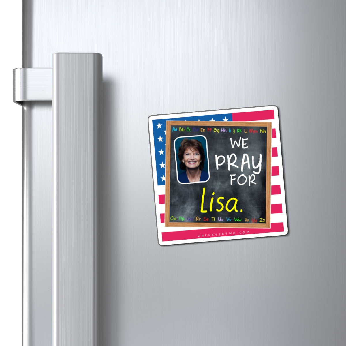 Lisa Murkowski - Legislative Senator Alaska - The Blackboard Magnet - 3'' - [250]