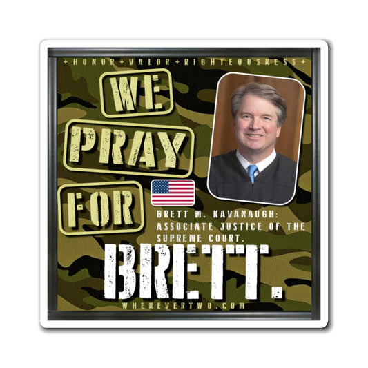 Brett M. Kavanaugh - Judiciary Supreme Court Associate Justice - The Man Cave Magnet - 3'' - [140]