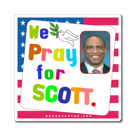 Scott Turner - Executive Cabinet Secretary of Housing and Urban Development - Noah's Rainbow Magnet - 3'' -