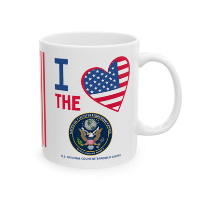 U.S. National Counterterrorism Centre - Major Agencies - I Love - Mug - 11 oz