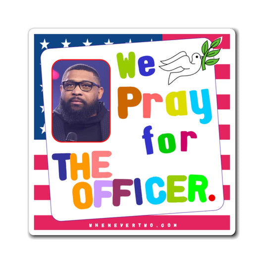 The Officer Tatum - We The People - Noah's Rainbow Magnet - 3'' - [202]