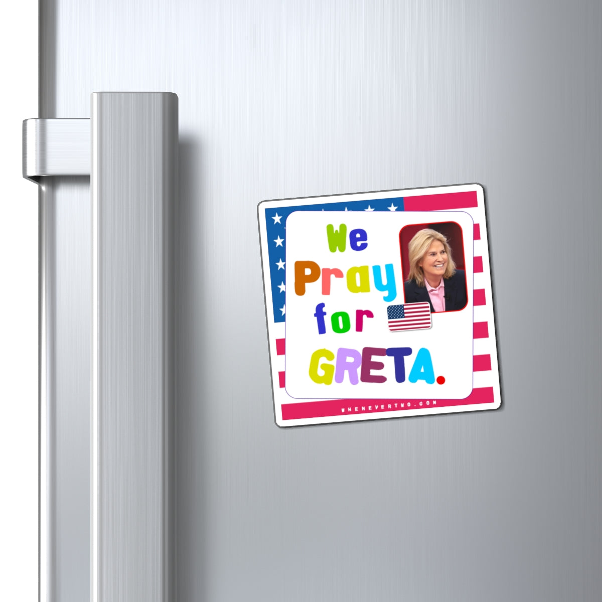 Greta Van Susteren - We The People - Noah's Rainbow Magnet - 3'' - [41]