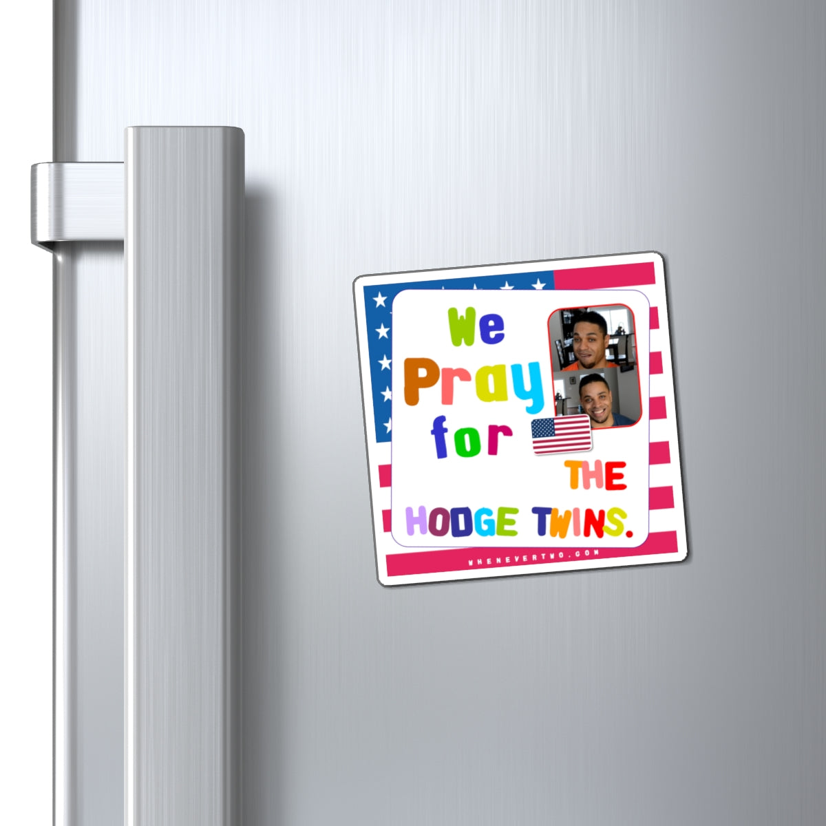 Hodgetwins - We The People - Noah's Rainbow Magnet - 3'' - [152]