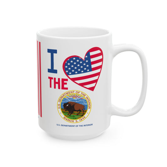 Interior - Cabinet - I Love -  Mug - 15 oz