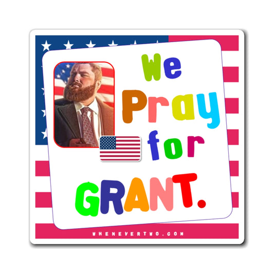 Grant Godwin - We The People - Noah's Rainbow Magnet - 3'' - [157]