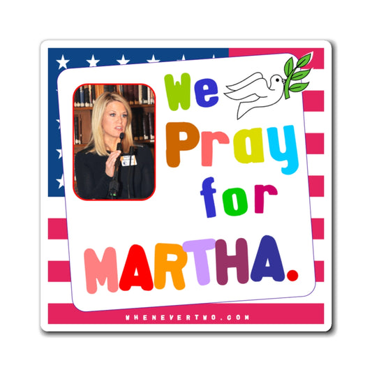 Martha MacCallum - We The People - Noah's Rainbow Magnet - 3'' - [72]