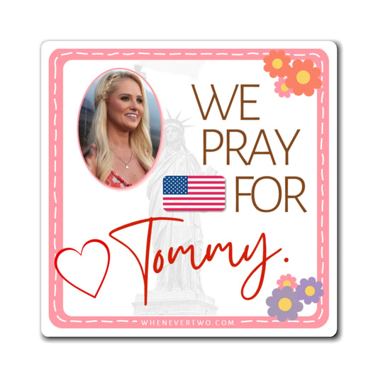 Tommy Lahren - We The People - The Girl Cave Magnet - 3'' - [100]
