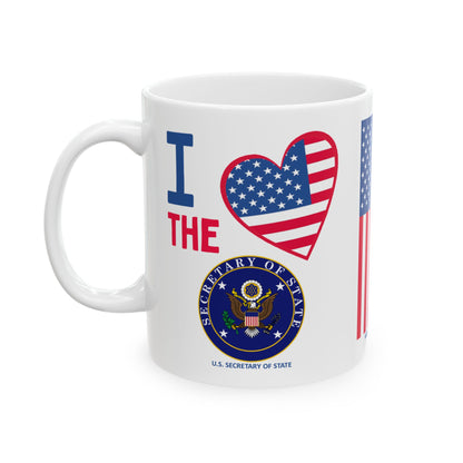 State - Cabinet - I Love -  Mug - 11 oz