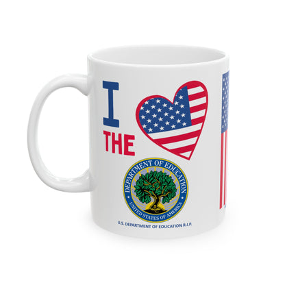 Education - Cabinet - I Love -  Mug - 11 oz