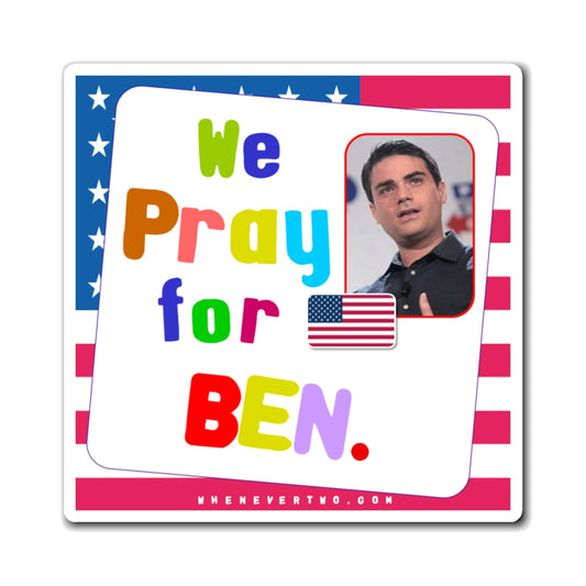 Ben Shapiro - We The People - Noah's Rainbow Magnet - 3'' - [7]