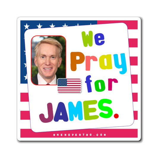 James Lankford - Legislative Senator Oklahoma - Noah's Rainbow Magnet - 3'' - [240]