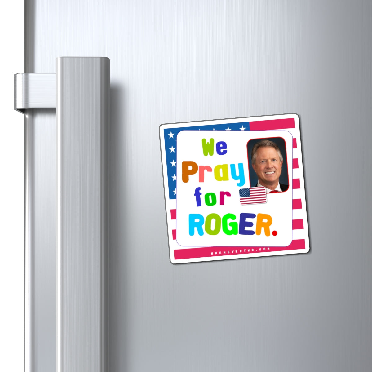 Roger Marshall - Legislative Senator Kansas - Noah's Rainbow Magnet - 3'' - [243]