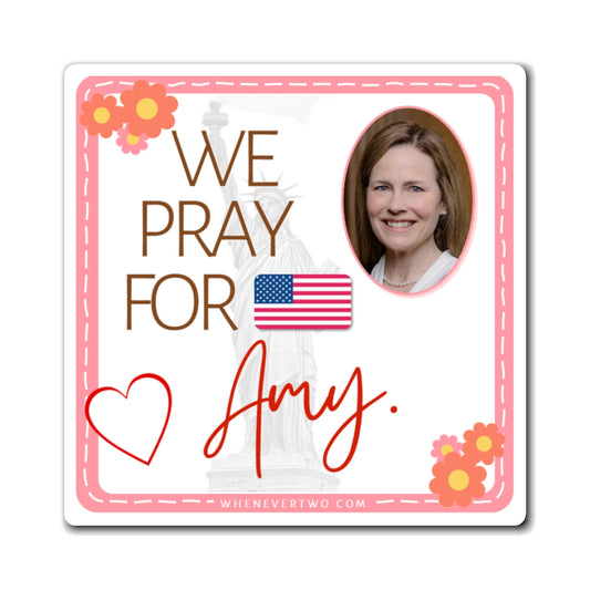 Amy Coney Barrett - Judiciary Supreme Court Associate Justice - The Girl Cave Magnet - 3'' - [141]
