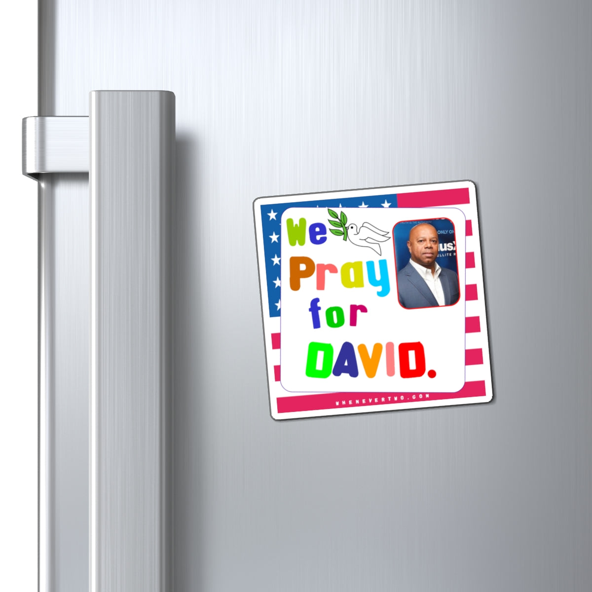 David Webb - We The People - Noah's Rainbow Magnet - 3'' - [25]