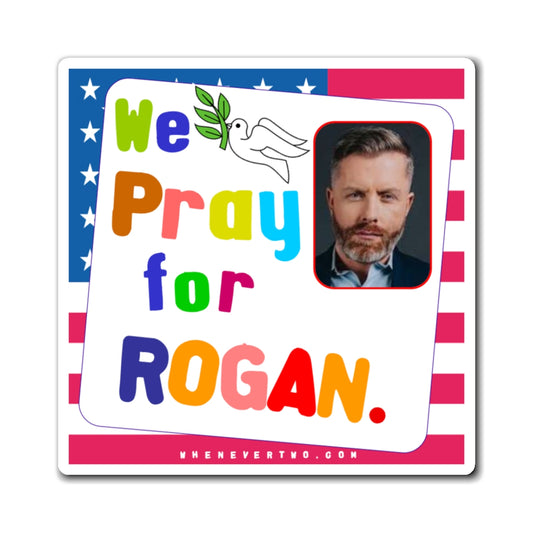 Rogan O’Handley - We The People - Noah's Rainbow Magnet - 3'' - [158]