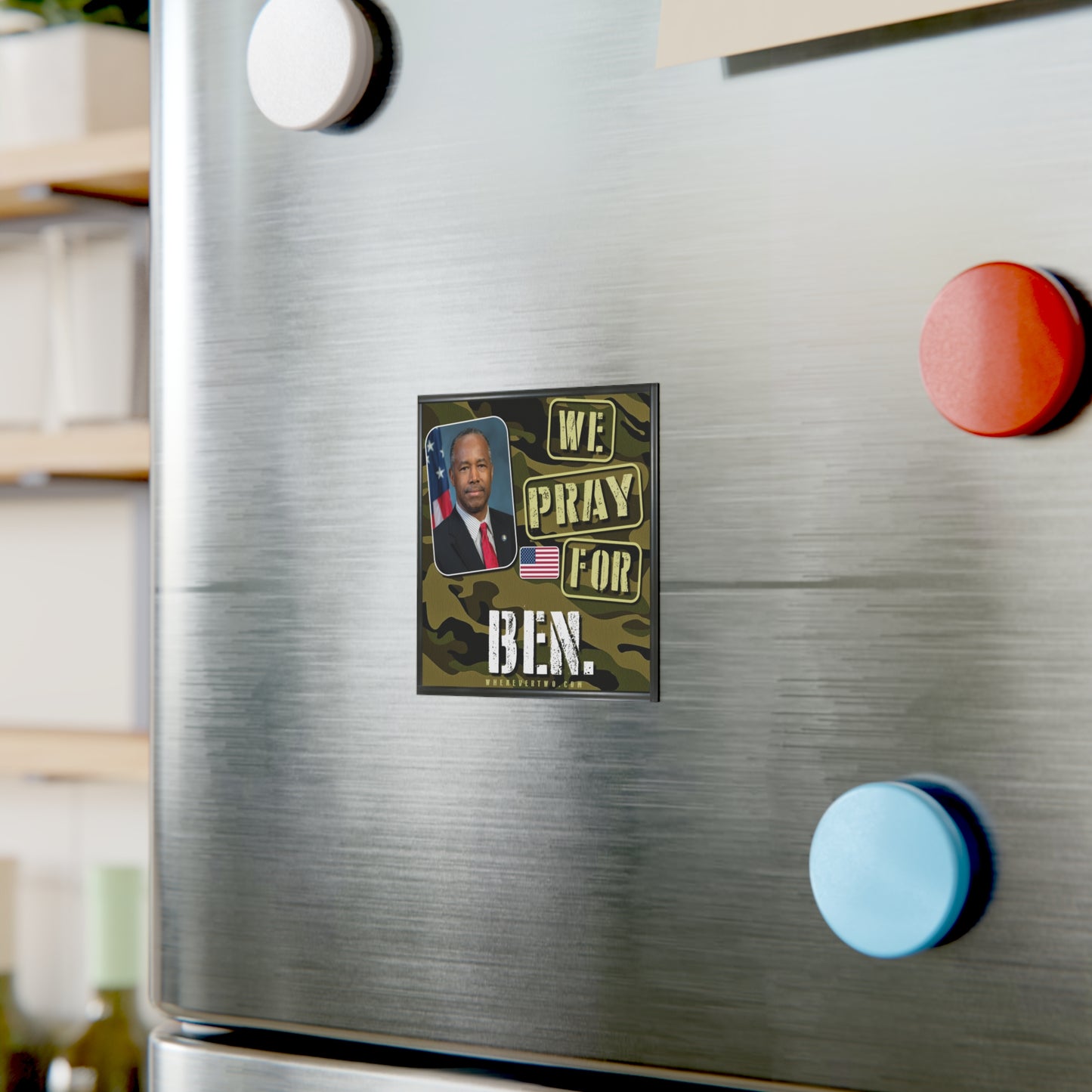 Ben Carson - We The People - The Man Cave Magnet - 3'' - [6]
