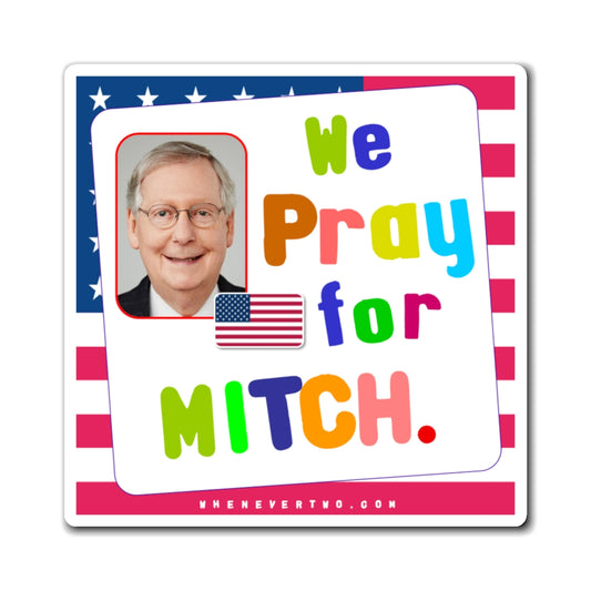 Mitch McConnell - Legislative Senator Kentucky - Noah's Rainbow Magnet - 3'' - [244]