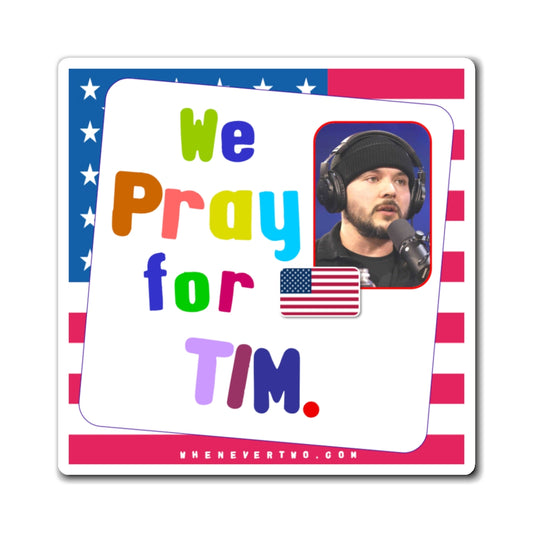 Tim Pool - We The People - Noah's Rainbow Magnet - 3'' - [185]