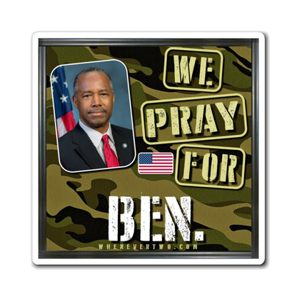 Ben Carson - We The People - The Man Cave Magnet - 3'' - [6]