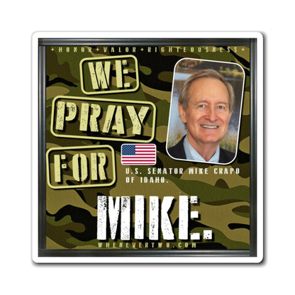 Mike Crapo - Legislative Senator Idaho - The Man Cave Magnet - 3'' - [224]