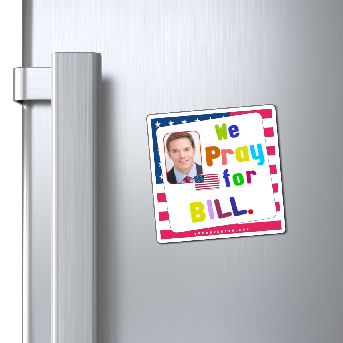 Bill Hemmer - We The People - Noah's Rainbow Magnet - 3'' - [8]