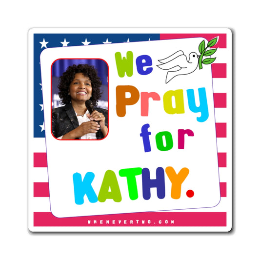 Kathy Barnette - We The People - Noah's Rainbow Magnet - 3'' - [56]