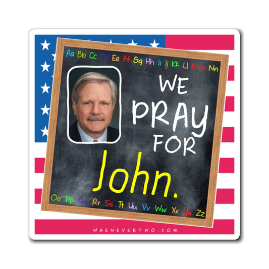 John Hoeven - Legislative Senator North Dakota - The Blackboard Magnet - 3'' - [234]