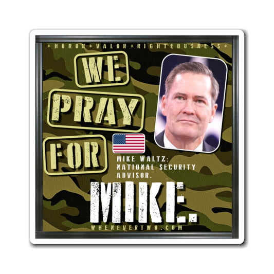 Mike Waltz - Executive White House National Security Advisor - The Man Cave Magnet - 3'' - [273]