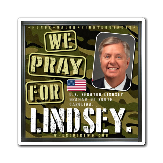 Lindsey Graham - Legislative Senator South Carolina - The Man Cave Magnet - 3'' - [230]