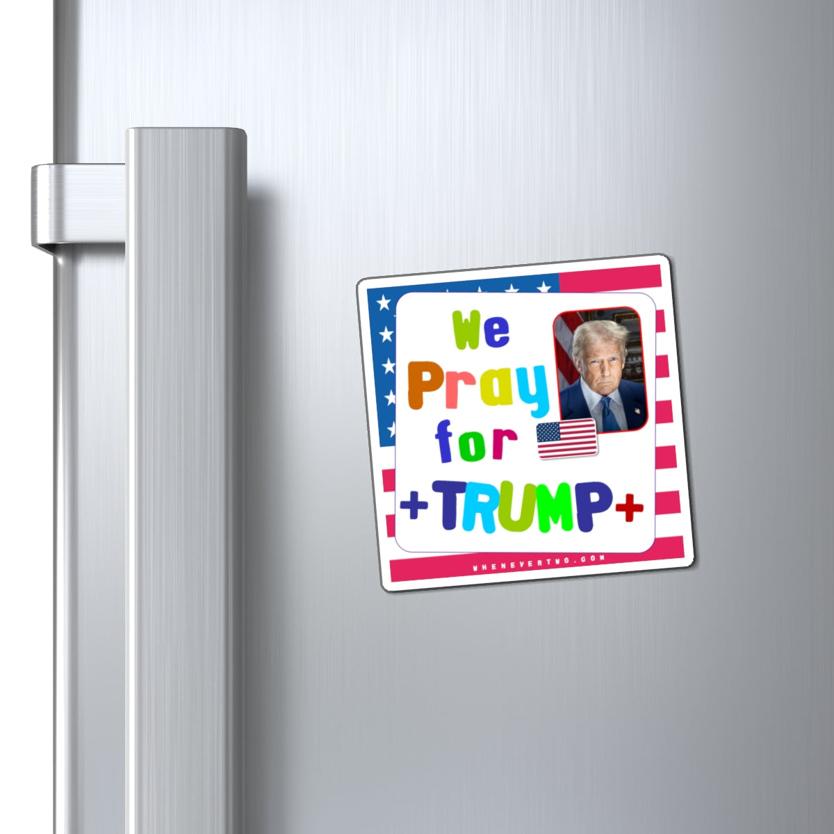 Donald John Trump. - Executive White House President of the United States of America - Noah's Rainbow Magnet - 3'' - [209]