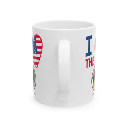 U.S. Missile Defense Agency - Major Agencies - I Love - Mug - 11 oz