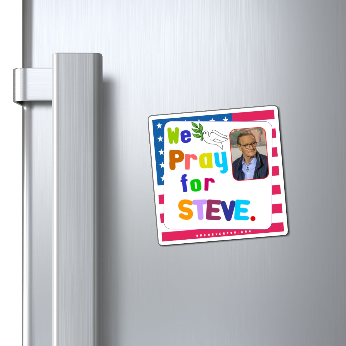 Steve Doocy - We The People - Noah's Rainbow Magnet - 3'' - [96]