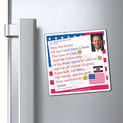 Mike Lee - Legislative Senator Utah - The Benediction Blessing Magnet - 4'' - [241]