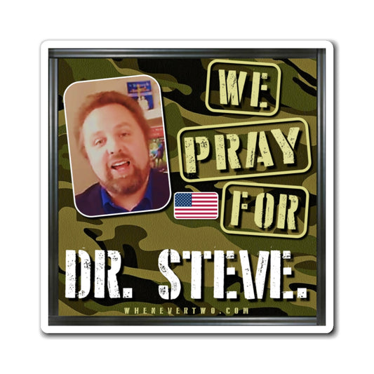Dr. Steve Turley - We The People - The Man Cave Magnet - 3'' - [332]