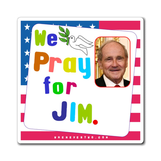 Jim Risch - Legislative Senator Idaho - Noah's Rainbow Magnet - 3'' - [253]