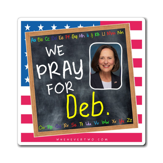 Deb Fischer - Legislative Senator Nebraska - The Blackboard Magnet - 3'' - [229]