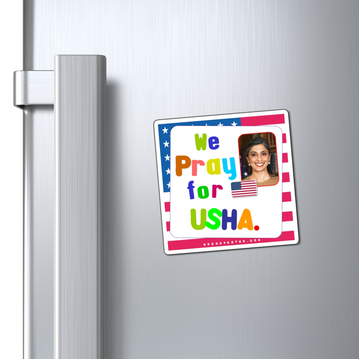 Usha Vance - Executive White House Second Lady - Noah's Rainbow Magnet - 3'' - [211]