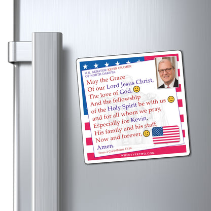 Kevin Cramer - Legislative Senator North Dakota - The Benediction Blessing Magnet - 4'' - [223]