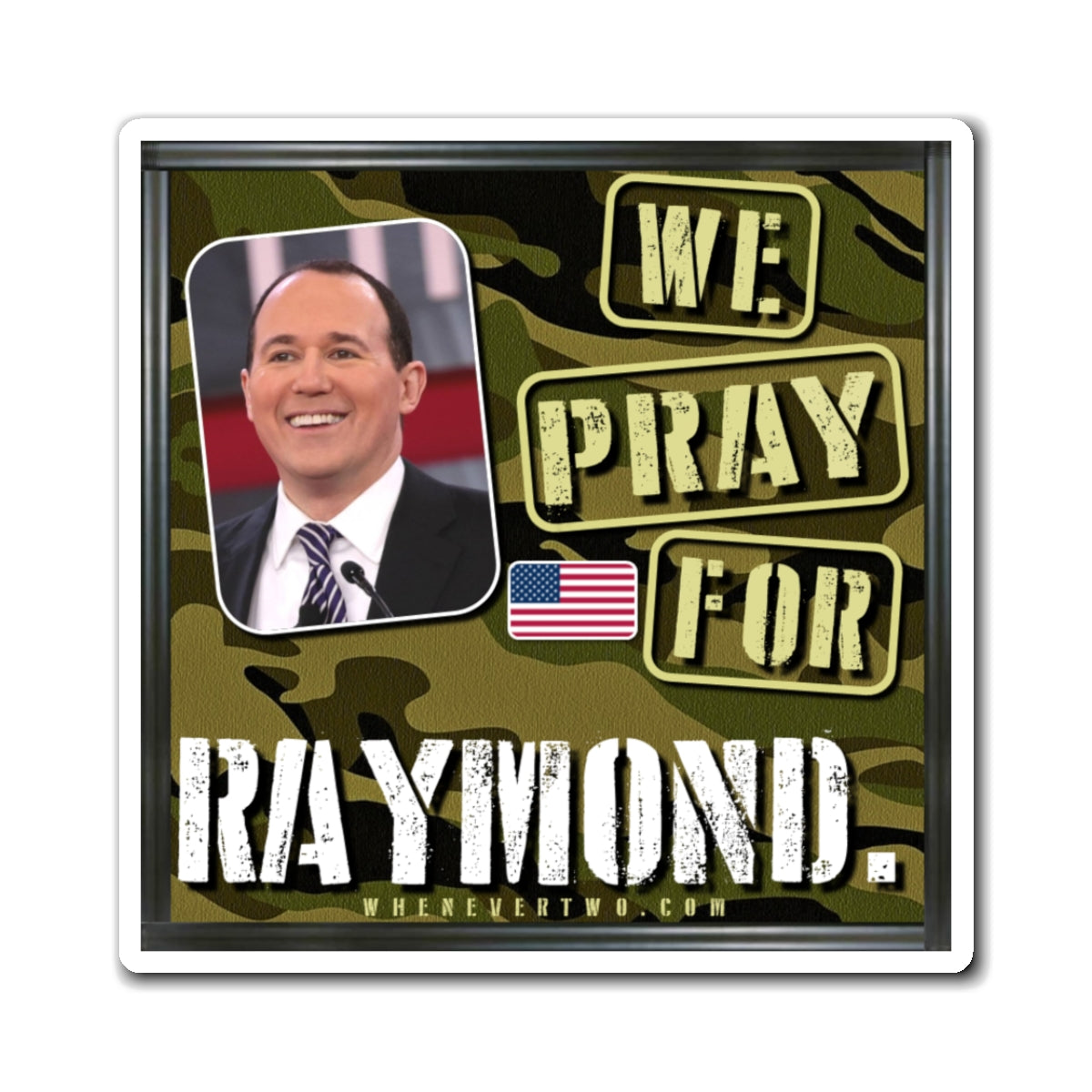 Raymond Arroyo - We The People - The Man Cave Magnet - 3'' - [85]