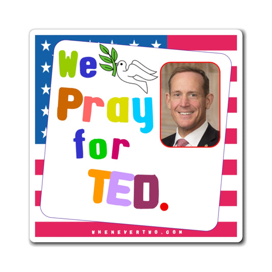 Ted Budd - Legislative Senator North Carolina - Noah's Rainbow Magnet - 3'' - [217]