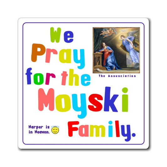 Harper Moyski RIP - Families Of The Fallen - The Hero Magnet - 3''
