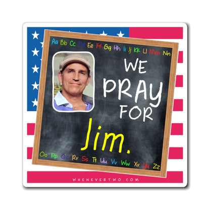 Jim Caviezel - We The People - The Blackboard Magnet - 3'' - [50]