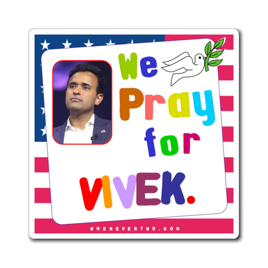 Vivek Ramaswamy - We The People - Noah's Rainbow Magnet - 3'' - [194]