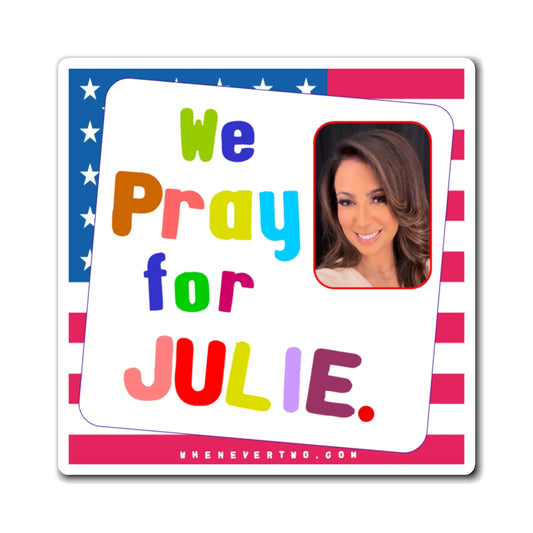 Julie Banderas - We the People - Noah's Rainbow Magnet - 3'' - [301]