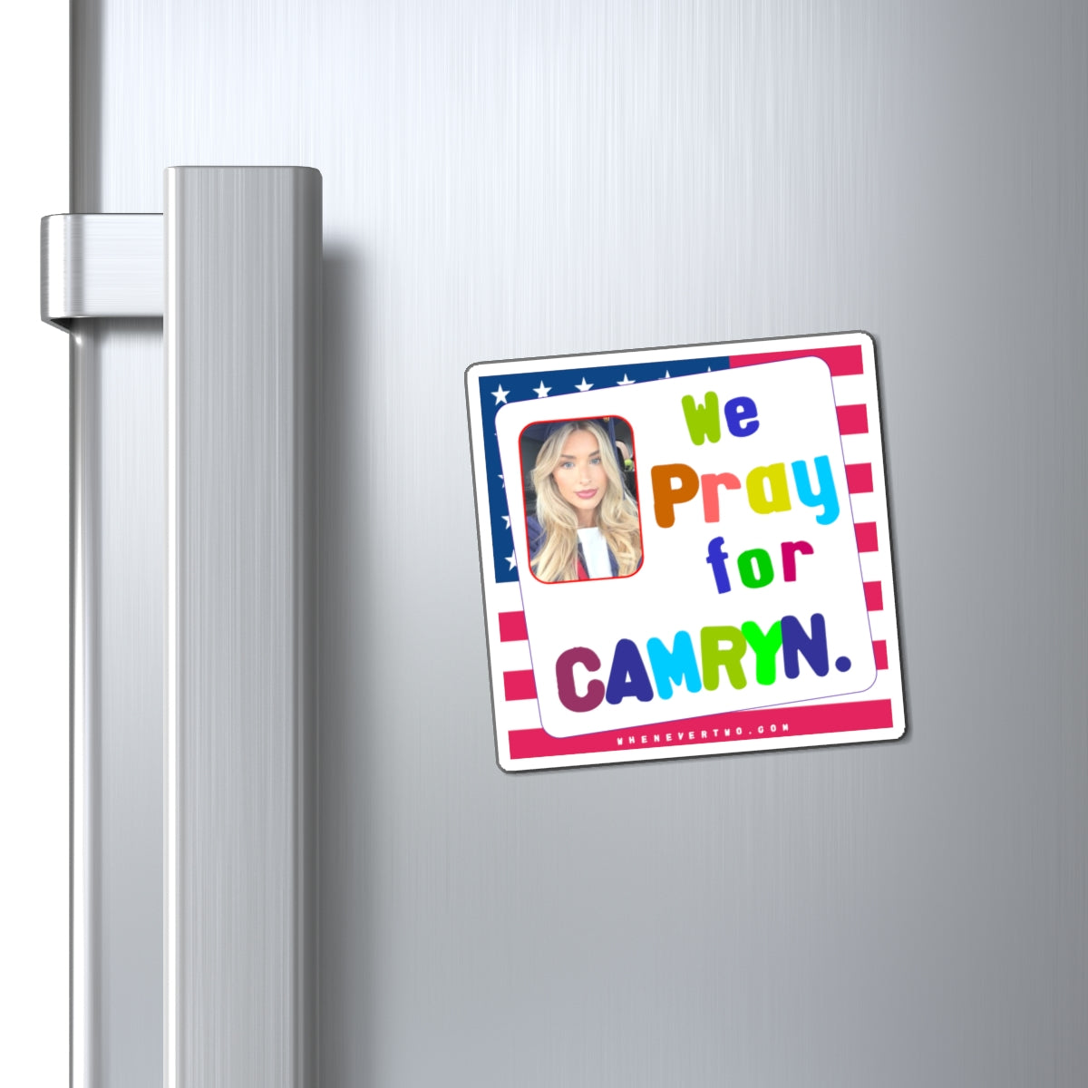 Camryn Kinsey - We The People - Noah's Rainbow Magnet - 3'' - [310]