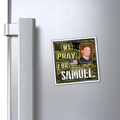 Samuel A. Alito, Jr. - Judiciary Supreme Court Associate Justice - The Man Cave Magnet - 3'' - [138]