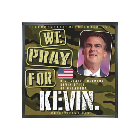 Kevin Stitt - State Executive Governor Oklahoma - The Man Cave Magnet - 3'' - [291]