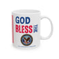 Veterans Affairs - Cabinet - God Bless -  Mug - 11 oz