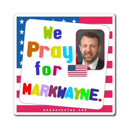 Markwayne Mullin - Legislative Senator Oklahoma - Noah's Rainbow Magnet - 3'' - [249]